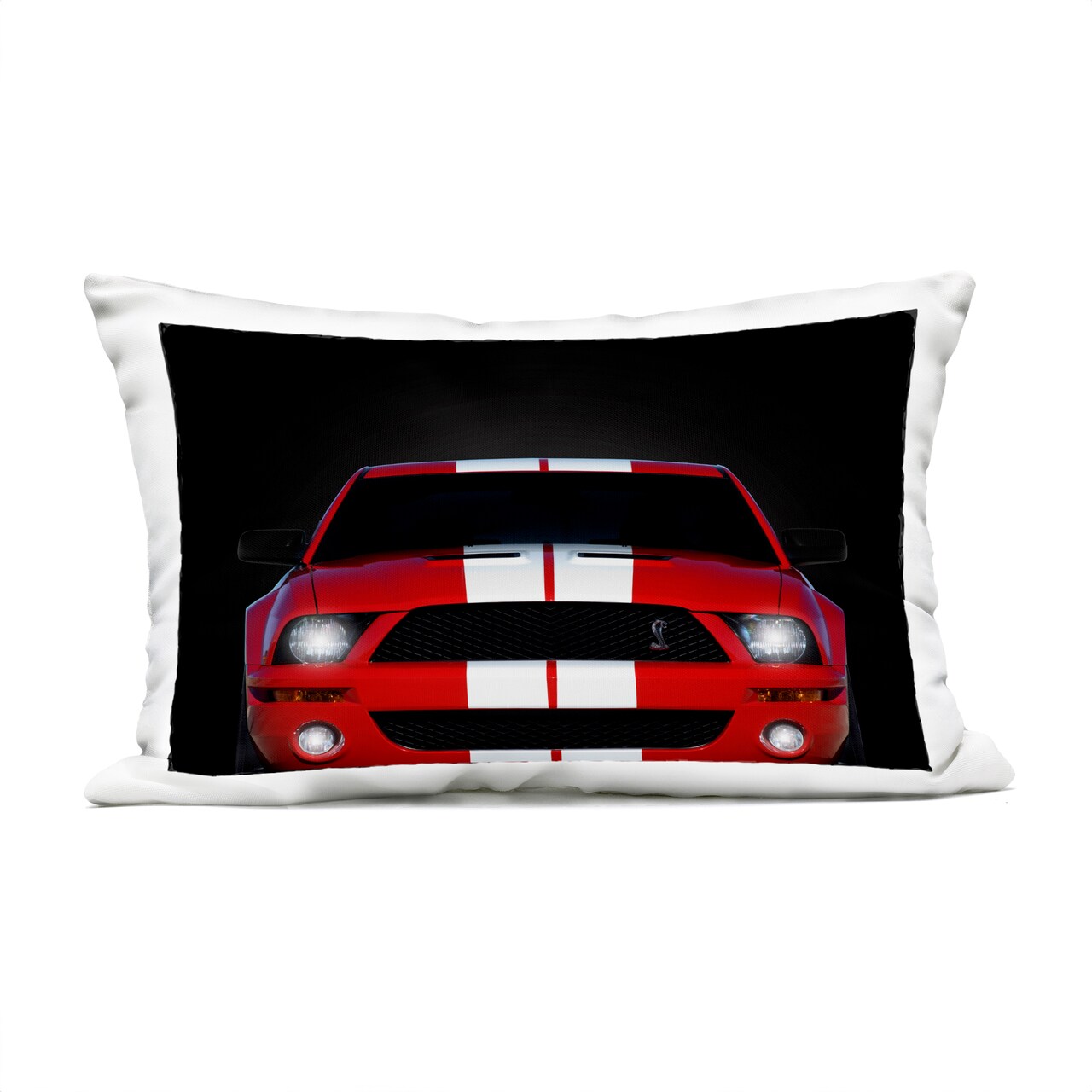 Stupell Industries Iconic Red Sports Car Outdoor Printed Pillow design by Mark Rogan, 14 x 7 x 20